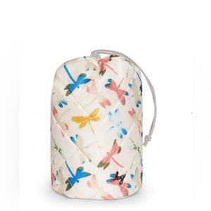 LUG Tumbler Storage Pouch - Dragon Fly Cream NWT